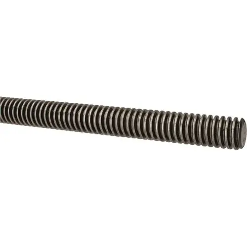 Threaded Rod: 5/8-8, 3 ft Long, Alloy Steel, Grade B7 Threaded Rod: 5/8-8, 3 ft Long, Alloy Steel, Grade B7