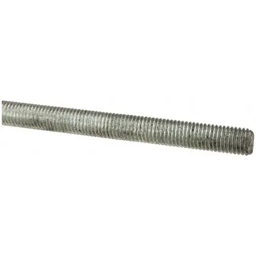 Threaded Rod: 1/4-28, 2 ft Long, Low Carbon Steel Threaded Rod: 1/4-28, 2 ft Long, Low Carbon Steel