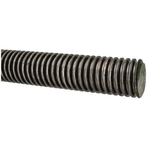 Threaded Rod: 1-1/4-5, 3 ft Long, Alloy Steel, Grade B7 Threaded Rod: 1-1/4-5, 3 ft Long, Alloy Steel, Grade B7