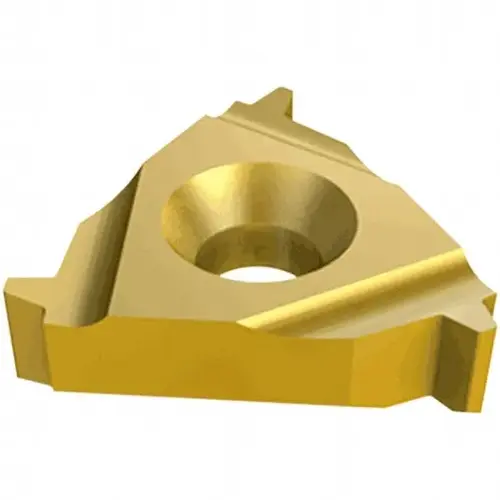 Laydown Threading Insert: 22ER 5 API403 IC908, Solid Carbide Coated Laydown Threading Insert: 22ER 5 API403 IC908, Solid Carbide Coated