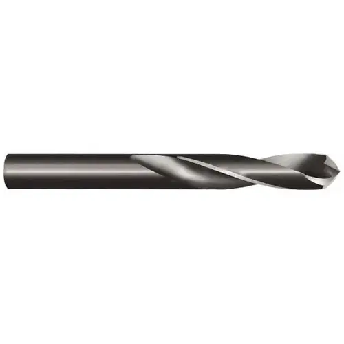 Jobber Length Drill Bit: 1/2" Dia, 118 degree, Solid Carbide Bright/Uncoated