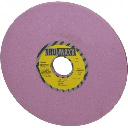 8" Diam x 1-1/4" Hole x 1/4" Thick, I Hardness, 60 Grit Surface Grinding Wheel 8" Diam x 1-1/4" Hole x 1/4" Thick, I Hardness, 60 Grit Surface Grinding Wheel