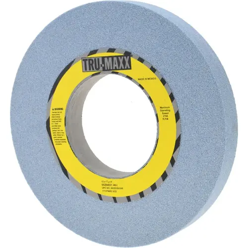 Surface Grinding Wheel: 12" Dia, 1-1/2" Thick, 5" Hole, 46 Grit, I Hardness