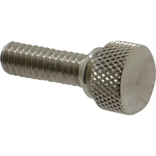 303 Stainless Steel Thumb Screw: 1/4-20, Knurled Head 303 Stainless Steel Thumb Screw: 1/4-20, Knurled Head