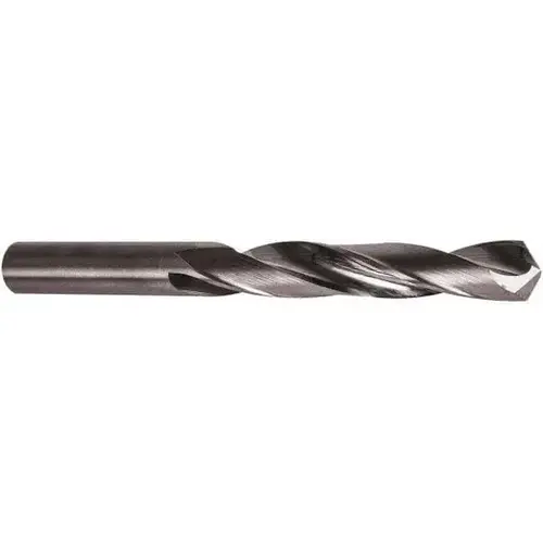 Jobber Length Drill Bit: Letter F (0.2570) Dia, 118 deg, Solid Carbide Bright/Uncoated