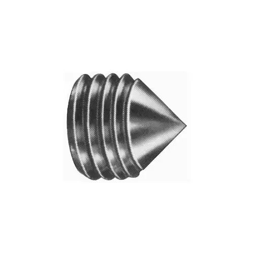 Set Screw: 1/4-20 x 5/8", Cone Point, Alloy Steel, Grade 8 Set Screw: 1/4-20 x 5/8", Cone Point, Alloy Steel, Grade 8