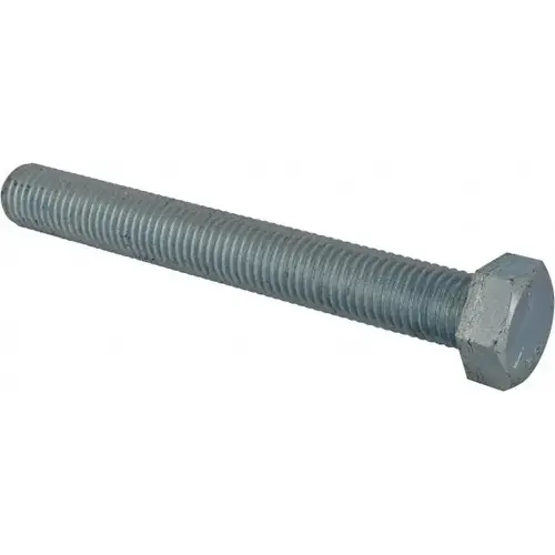 Hex Head Cap Screw: 3/4-10 x 6", Grade 5 Steel, Zinc-Plated Hex Head Cap Screw: 3/4-10 x 6", Grade 5 Steel, Zinc-Plated