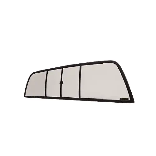 Duo-Vent Four Panel Slider with Light Gray Glass for 1994-1997 Mazda Standard Cab Duo-Vent Four Panel Slider with Light Gray Glass for 1994-1997 Mazda Standard Cab
