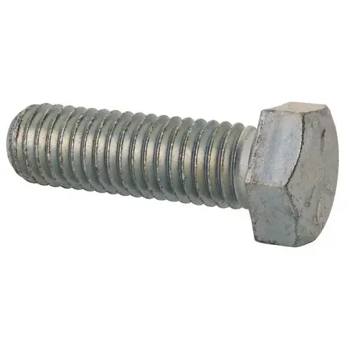 Hex Head Cap Screw: 1/2-13 x 1-5/8", Grade 5 Steel, Zinc-Plated - pack of 50 Hex Head Cap Screw: 1/2-13 x 1-5/8", Grade 5 Steel, Zinc-Plated - pack of 50
