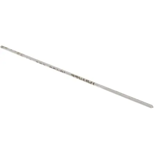 Chucking Reamer: #60, 2-1/2" OAL, 1/2" Flute Length, Straight Flute, Straight Shank, High Speed Steel Bright (Polished) Chucking Reamer: #60, 2-1/2" OAL, 1/2" Flute Length, Straight Flute, Straight Shank, High Speed Steel Bright (Polished)