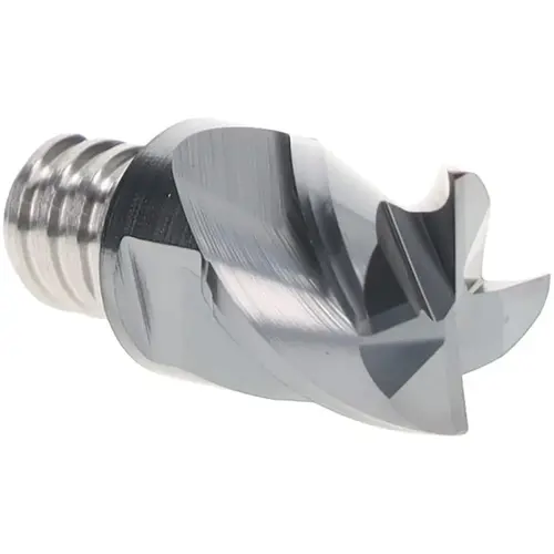 End Replaceable Milling Tip: MMEC375B27R015-4T06 IC908, Carbide TiAlN End Replaceable Milling Tip: MMEC375B27R015-4T06 IC908, Carbide TiAlN