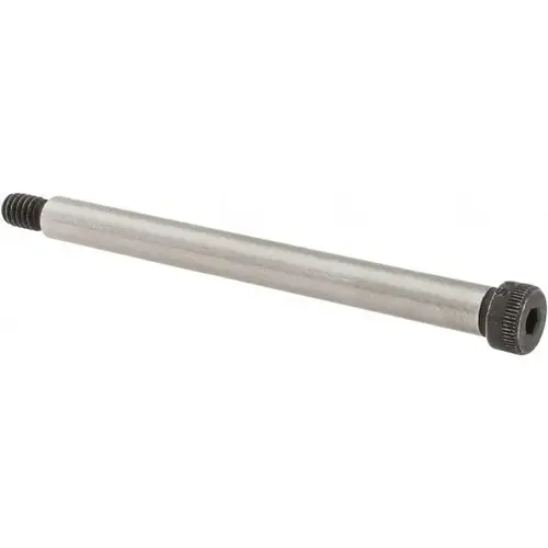 Shoulder Screw: 5/16" Shoulder Dia, 3-1/2" Shoulder Length, 1/4-20, 4140 Alloy Steel, Hex Socket Shoulder Screw: 5/16" Shoulder Dia, 3-1/2" Shoulder Length, 1/4-20, 4140 Alloy Steel, Hex Socket