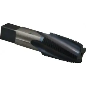 Reiff & Nestor 99597 1/2-14 NPTF, 15 degree Helix, 4 Flutes, Blue Diamond Finish, High Speed Steel, Spiral Flute Pipe Tap
