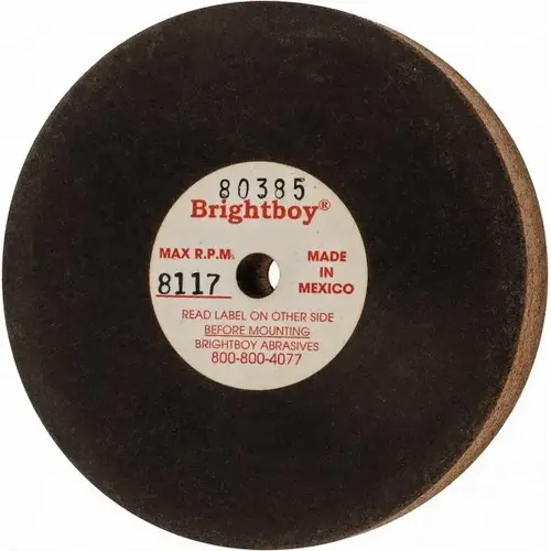 Surface Grinding Wheel: 3" Dia, 1/2" Thick, 1/4" Hole, 46 Grit Surface Grinding Wheel: 3" Dia, 1/2" Thick, 1/4" Hole, 46 Grit