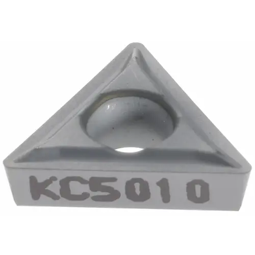Turning Insert: TPGT2151LF KC5010, Solid Carbide - pack of 5 Turning Insert: TPGT2151LF KC5010, Solid Carbide - pack of 5