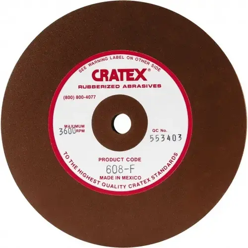 Surface Grinding Wheel: 6" Dia, 1/2" Thick, 1/2" Hole Surface Grinding Wheel: 6" Dia, 1/2" Thick, 1/2" Hole