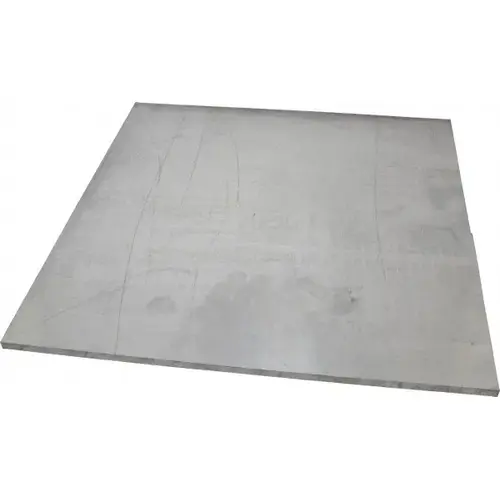 Aluminum Sheet: 12" Long, 12" Wide, 1/4" Thick, Alloy 3003-H14 Aluminum Sheet: 12" Long, 12" Wide, 1/4" Thick, Alloy 3003-H14
