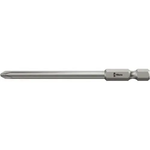 Power Screwdriver Bit: #2 Phillips, PH2 Speciality Point Size, 1/4" Hex Drive
