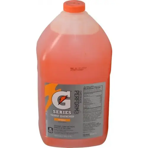 Activity Drink: 1 gal, Bottle, Orange, Liquid Concentrate & Powder, Yields 6 gal