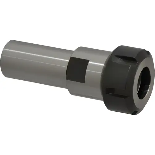 Collet Chuck: 0.0625 to 0.6299" Capacity, ER Collet, 1" Shank Dia, Straight Shank Collet Chuck: 0.0625 to 0.6299" Capacity, ER Collet, 1" Shank Dia, Straight Shank