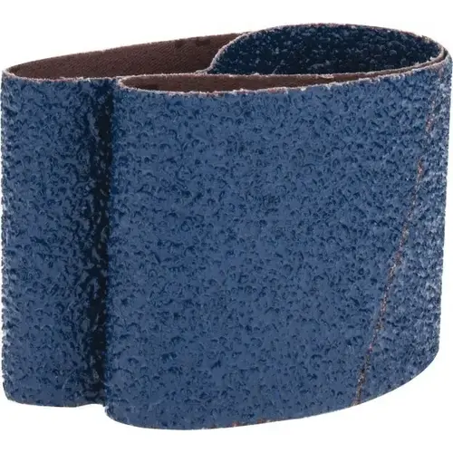 Abrasive Belt: 3" Wide, 21" Long, 24 Grit, Zirconia Alumina Abrasive Belt: 3" Wide, 21" Long, 24 Grit, Zirconia Alumina