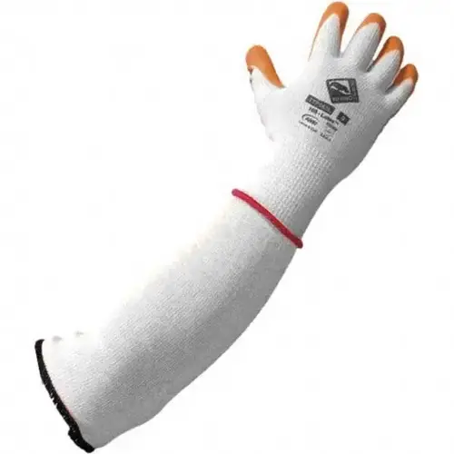 Cut, Puncture & Abrasive-Resistant Gloves: Size 2XL, ANSI Cut A9, ANSI Puncture 4, Latex, Polyethylene