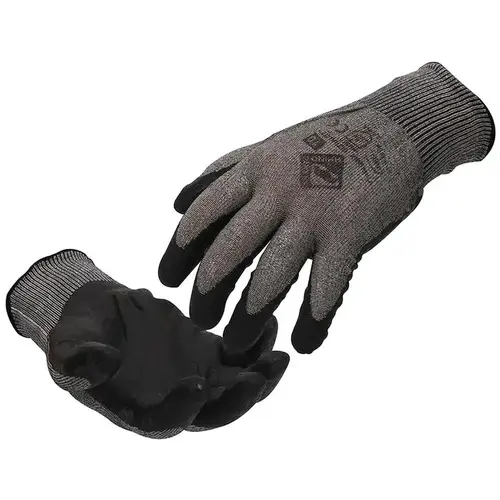 Cut, Puncture & Abrasive-Resistant Gloves: Size 4XL, ANSI Cut A6, ANSI Puncture 3, Micro-Foam Nitrile, Polyethylene - pack of 12 Cut, Puncture & Abrasive-Resistant Gloves: Size 4XL, ANSI Cut A6, ANSI Puncture 3, Micro-Foam Nitrile, Polyethylene - pack of 12