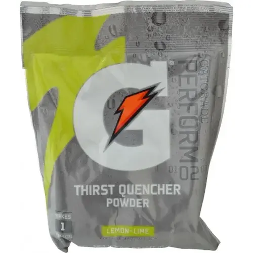 Activity Drink: 8.5 oz, Packet, Lemon-Lime, Powder, Yields 1 gal