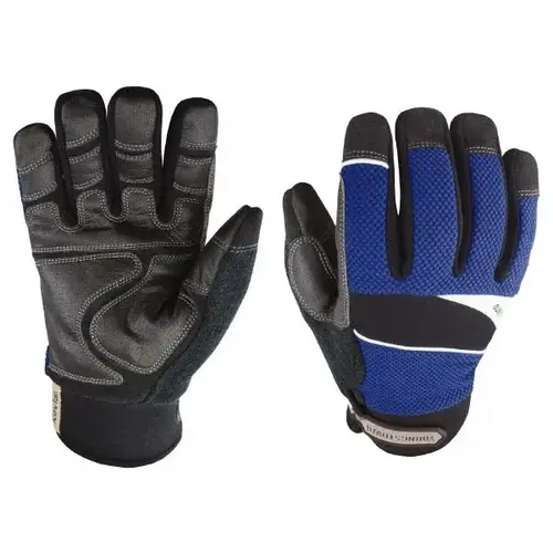 Cut, Puncture & Abrasive-Resistant Gloves: Size Medium, ANSI Cut A4, ANSI Puncture 3, Kevlar