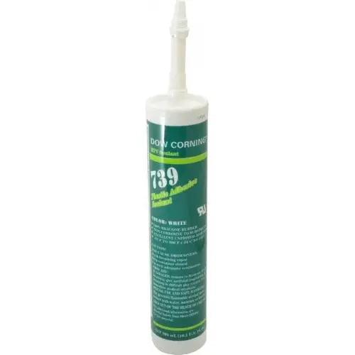 Joint Sealant: 10.1 oz Cartridge, White, RTV Silicone Joint Sealant: 10.1 oz Cartridge, White, RTV Silicone