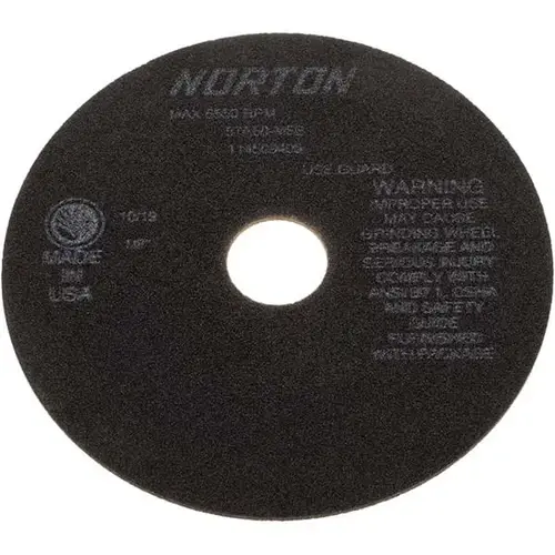 Cut-Off Wheel: 7" Dia, 1/8" Thick, 1-1/4" Hole, Aluminum Oxide Cut-Off Wheel: 7" Dia, 1/8" Thick, 1-1/4" Hole, Aluminum Oxide