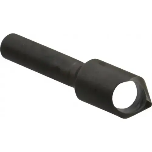 Countersink: 25/64" Head Dia, 82 degree Included Angle, High Speed Steel, Right Hand Cut Bright/Uncoated Countersink: 25/64" Head Dia, 82 degree Included Angle, High Speed Steel, Right Hand Cut Bright/Uncoated