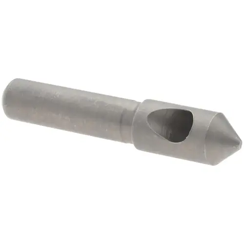 Countersink: 19/64" Head Dia, 82 degree Included Angle, High Speed Steel, Right Hand Cut Bright/Uncoated Countersink: 19/64" Head Dia, 82 degree Included Angle, High Speed Steel, Right Hand Cut Bright/Uncoated