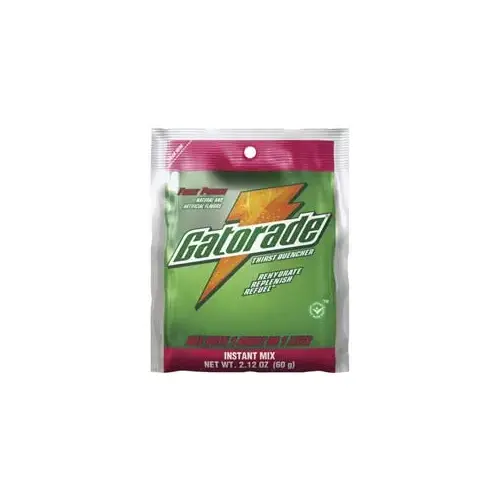 Activity Drink: 2.12 oz, Packet, Fruit Punch, Powder, Yields 1 Qt