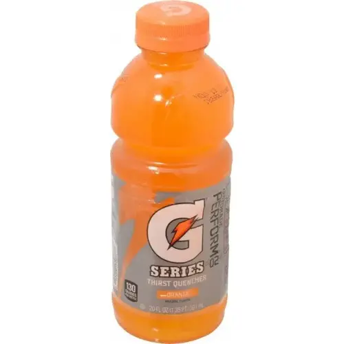 Activity Drink: 20 oz, Bottle, Orange, Ready-to-Drink