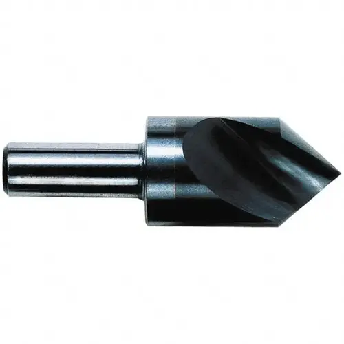 Countersink: 82.00 deg Included Angle, 1 Flute, Solid Carbide, Right Hand TiN