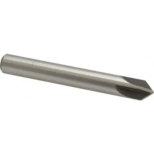 Countersink: 1/2" Head Dia, 82 degree Included Angle, 4 Flutes, High Speed Steel, Right Hand Cut
