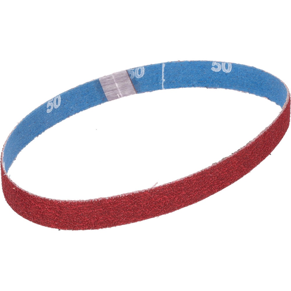 Norton Lot De 10 Bandes Abrasives SG R929 Grain 80 - 13x457mm Pour Lime Électrique