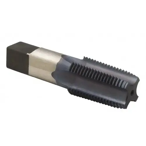 Standard Pipe Tap: 1-1/4 - 11-1/2, NPT, 5 Flutes, High Speed Steel, Blue Diamond Finish