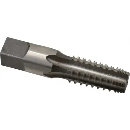 1/4-18 NPTF, 5 Flutes, Bright Finish, High Speed Steel, Interrupted Thread Pipe Tap 1/4-18 NPTF, 5 Flutes, Bright Finish, High Speed Steel, Interrupted Thread Pipe Tap
