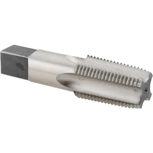 Standard Pipe Tap: 1/2-14, NPT, Regular, 4 Flutes, High Speed Steel, Bright/Uncoated