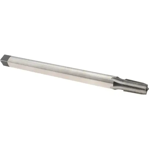Extension Pipe Tap: 1/8-27 NPT, 4 Flutes, High Speed Steel Bright/Uncoated Extension Pipe Tap: 1/8-27 NPT, 4 Flutes, High Speed Steel Bright/Uncoated