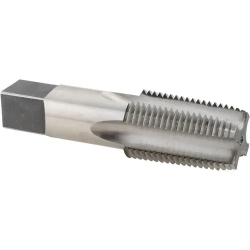 Standard Pipe Tap: 1/2-14, NPT, Regular, 4 Flutes, High Speed Steel, Bright/Uncoated