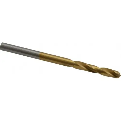 Screw Machine Length Drill Bit: 0.1406" Dia, 135 degree, High Speed Steel Coated Screw Machine Length Drill Bit: 0.1406" Dia, 135 degree, High Speed Steel Coated