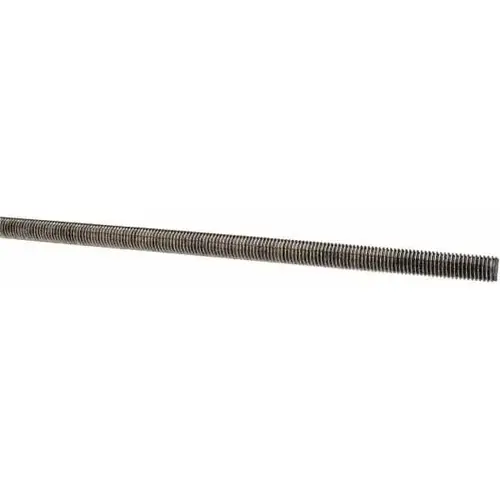 Threaded Rod: 1/4-28, 3 ft Long, Stainless Steel, Grade 304 (18-8) Threaded Rod: 1/4-28, 3 ft Long, Stainless Steel, Grade 304 (18-8)