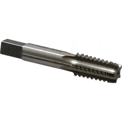 1/8-27 NPTF, 5 Flutes, Bright Finish, High Speed Steel, Interrupted Thread Pipe Tap