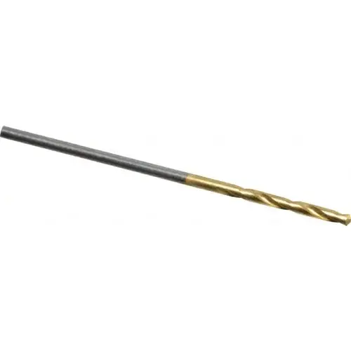 Screw Machine Length Drill Bit: 0.0469" Dia, 135 degree, High Speed Steel Coated