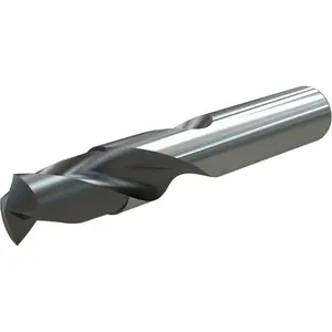 Widia 4143935 Screw Machine Length Drill Bit: 4.60 mm Dia, 140 deg Point, Solid Carbide TiAlN