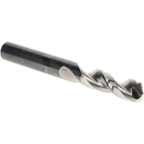 Screw Machine Length Drill Bit: 15/32" Dia, 130 deg Point, Vanadium High Speed Steel Bright/Uncoated Screw Machine Length Drill Bit: 15/32" Dia, 130 deg Point, Vanadium High Speed Steel Bright/Uncoated