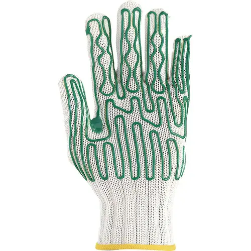 Cut-Resistant Gloves: Size L, ANSI Cut A8, Polyurethane